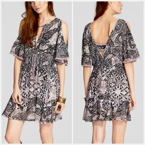 Free People Love Birds Mini Dress